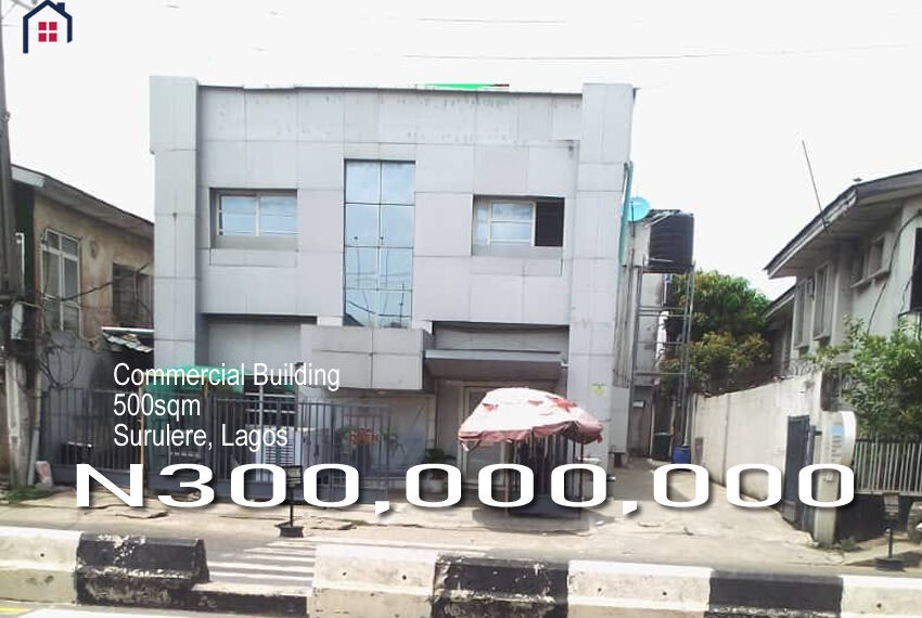 A commercial property for sale in Surulere