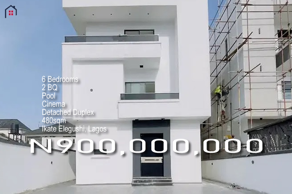 A fully detached duplex for sale in Ikate